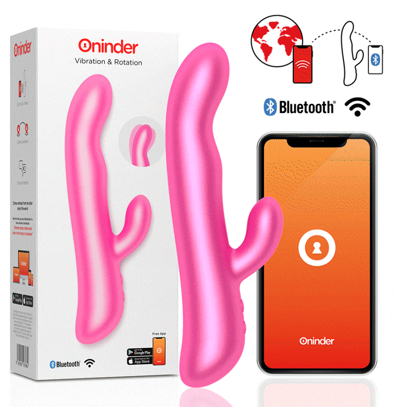 Oninder Vibration Rotation Rosa - Free App